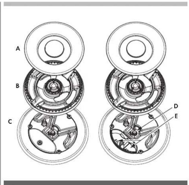Fulgor Milano F4MTGK36S1 - Replace injectors on (two rings flame burner) - 1