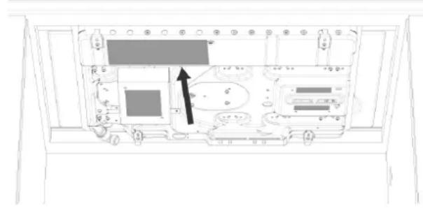 Fulgor Milano F4MTGK36S1 - LOCALIZACION DE LA PLACA DE POTENCIA - 1