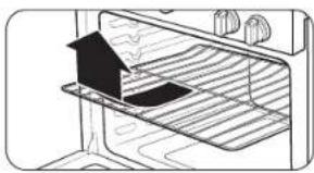 SAMSUNG NSE6DB850212 - Para colocar una parrilla del horno - 1