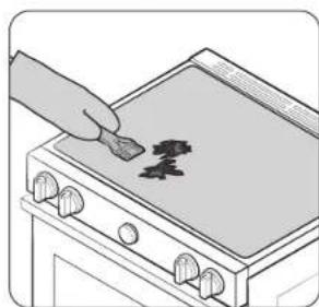 SAMSUNG NSE6DB850212 - Removing heavy, burned-on residue - 1