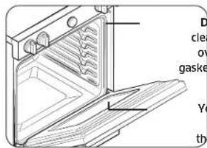 SAMSUNG NSE6DB850212 - Before a self-cleaning cycle - 2