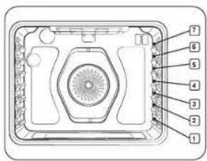 SAMSUNG NSE6DB850212 - Using the oven racks - 1