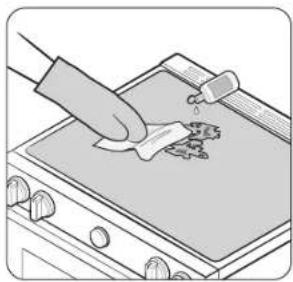 SAMSUNG NSE6DB850212 - Removing burned-on residue - 1