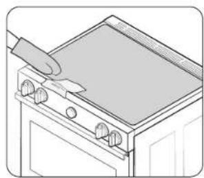 SAMSUNG NSE6DB850212 - Cleaning the cooktop seal - 1