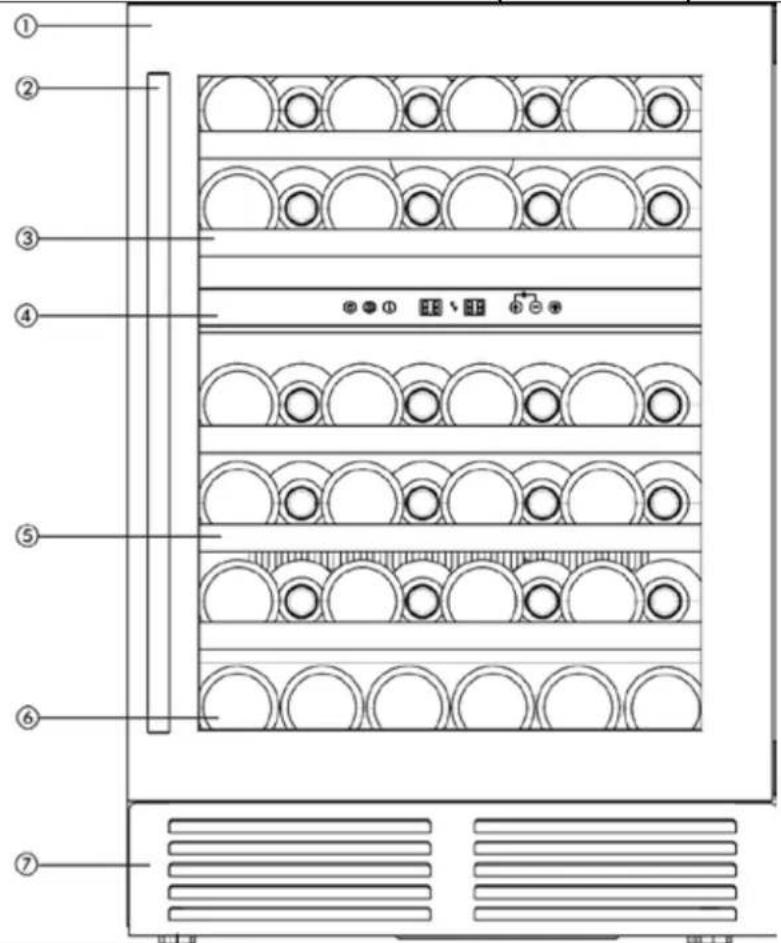Maxximum MAXWIDZ46GDP - PARTS & FEATURES - 1