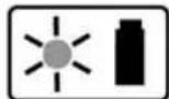 BOSCH PS21 - INDICADORES Y SIMBOLOS DEL CARGADOR Y SU SIGNIFICADO (Modelo BC430) - 1