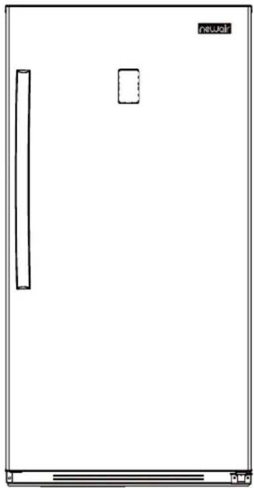 NewAir NFS140SS00 - Newair 13.8 cu ft. Upright Freezer - 1