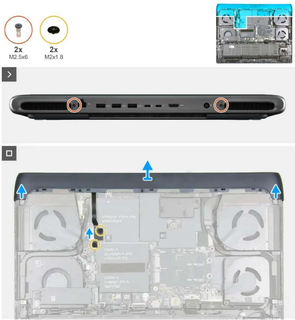 ALIENWARE 18 Area-51 AA18250 - À propos de cette tâche - 1