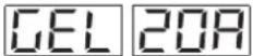 ADVANCE SC3000 EcoFlex - Battery type setting - 2