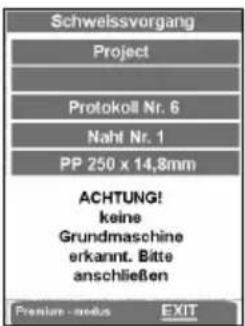 ROTHENBERGER ROWELD P500B Premium CNC SA - Schweißung im Premium Modus - 1