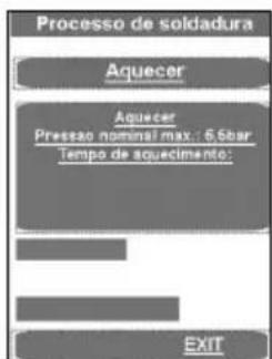ROTHENBERGER ROWELD P500B Premium CNC SA - Processo de soldadura no modo Premium: - 4