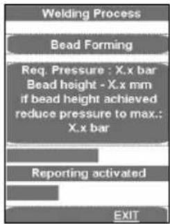 ROTHENBERGER ROWELD P500B Premium CNC SA - Welding process in premium mode: - 3