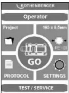 ROTHENBERGER ROWELD P630 Premium CNC SA - Ajuste de la fecha y la hora - 1