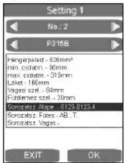 ROTHENBERGER ROWELD P630 Premium CNC SA - Gép konfiguráció létrehozása, kiválasztása - 3