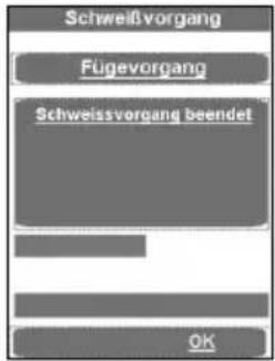 ROTHENBERGER ROWELD P630 Premium CNC SA - Schweißvorgang Premium-Modus: - 8