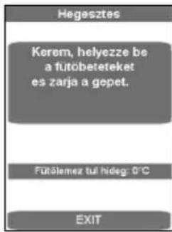 ROTHENBERGER ROWELD P630 Premium CNC SA - A hegesztés folyamata Prémium üzemmódban: - 2