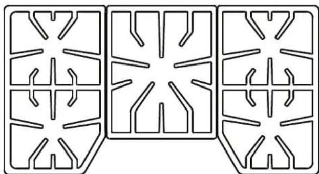 THERMADOR SGSX365FS - Burner Grates - 3