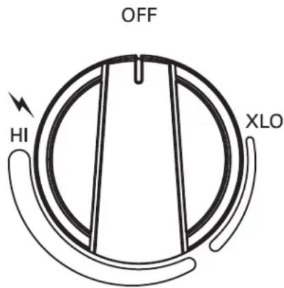 THERMADOR SGSX365FS - Perillas ExtraLow® (XLO) - 1