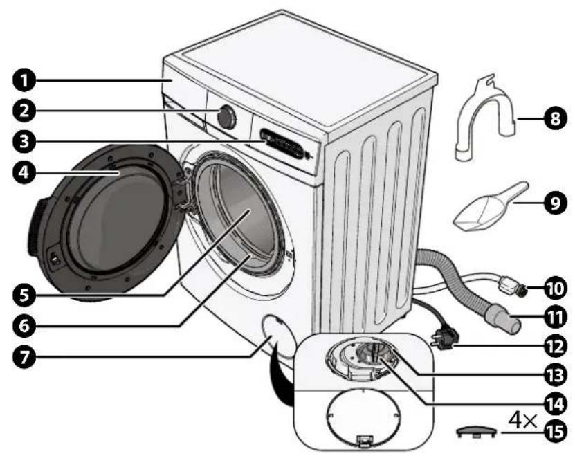 Veripart VPWM1400A28WNB - HOOFDONDERDELEN - 1