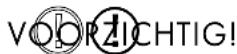 Veripart VPWM1400A28WNB - WAARSCHUWING! - 1
