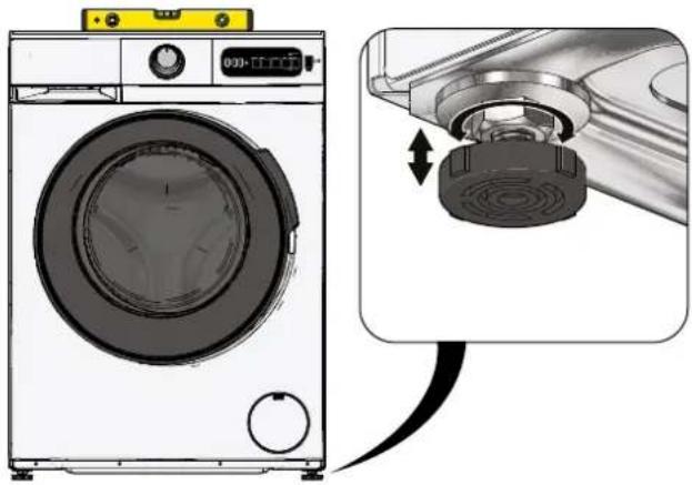 Veripart VPWM1400A28WNB - HET APPARAAT WATERPAS STELLEN - 1