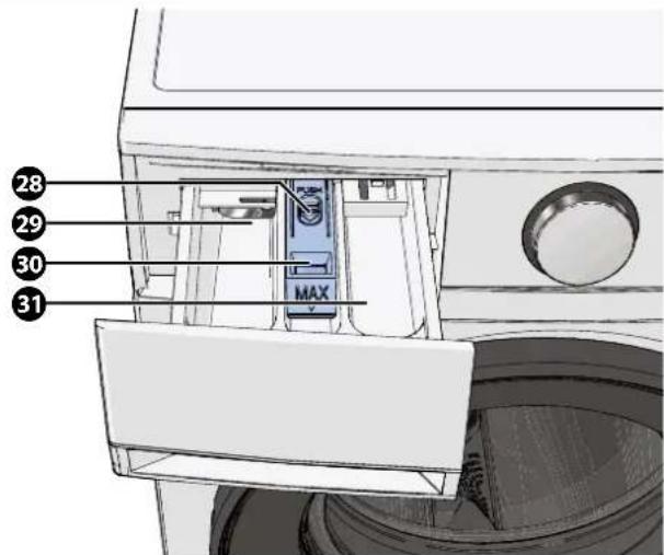Veripart VPWM1400A28WNB - ADDING DETERGENTS - 1
