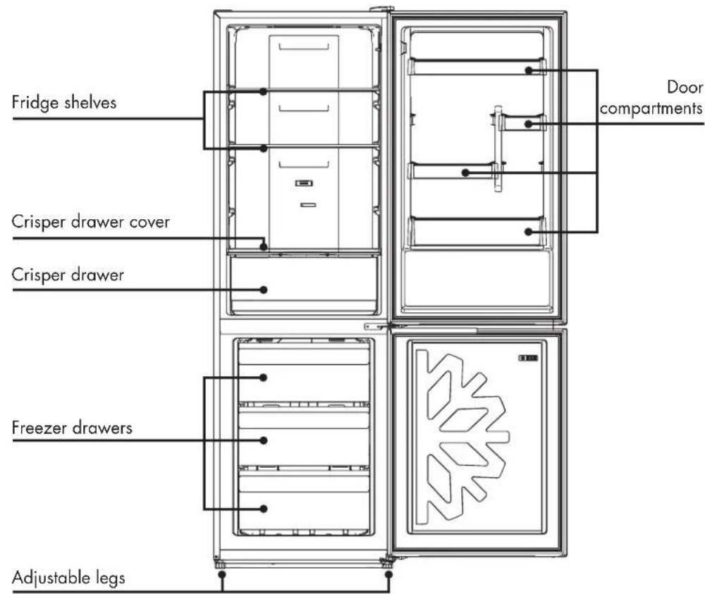 Veripart VPKVC185DNFB - DIMENSIONS - 1