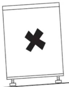 Veripart VPKVC185DNFB - Aufstellen des Geräts - 1