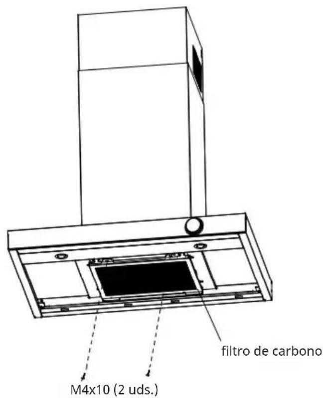 Klarstein Auriana - Instalación del filtro - 1