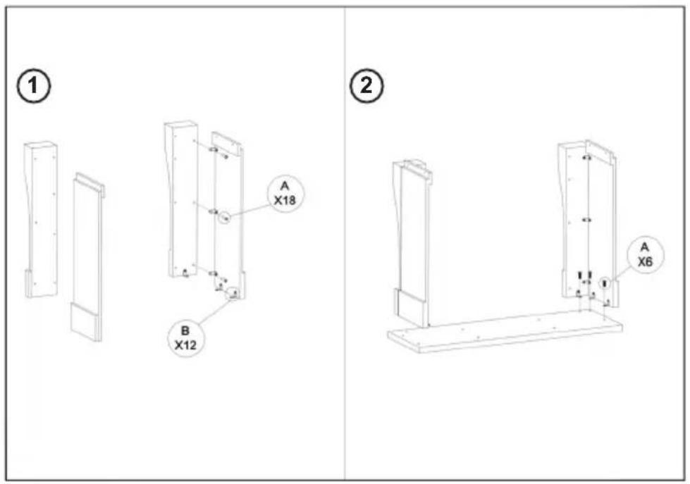 Klarstein Phantasma Cottage - Assemblaggio struttura esterna - 1