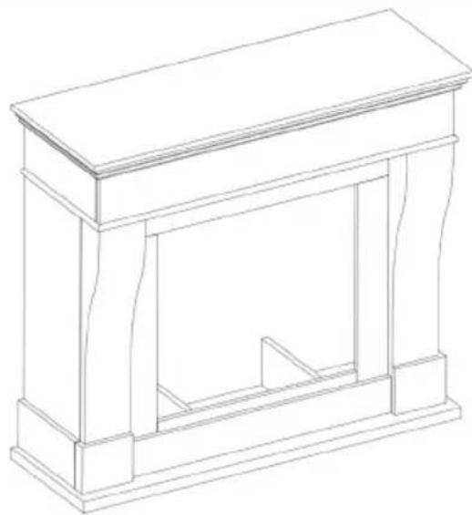 Klarstein Phantasma Cottage - Zusammenbau Mantel - 6