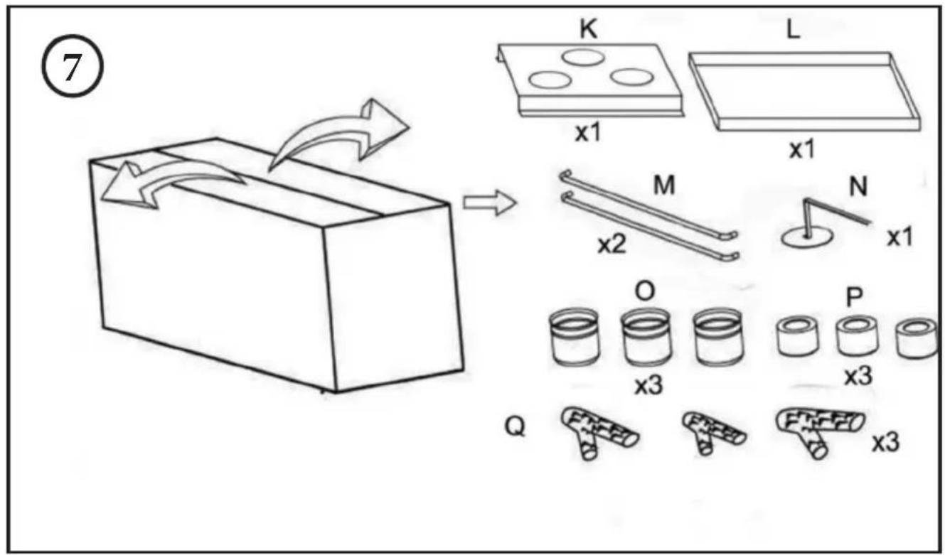 Klarstein Phantasma Cottage - Assembly of mantle piece - 8