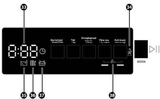 Veripart VPDR8EWNB - DISPLAY AND ADDITIONAL FUNCTIONS - 1