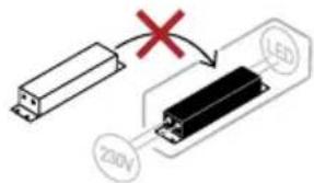 FAGOR FCC260EE - WAARSCHUWING: Brandgevaar / brandbare materialen - 5