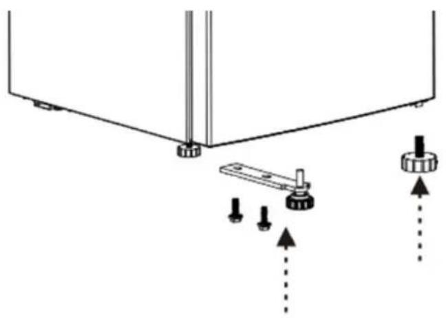 FAGOR FTTL94EW - Instructions pour inverser la porte - 5