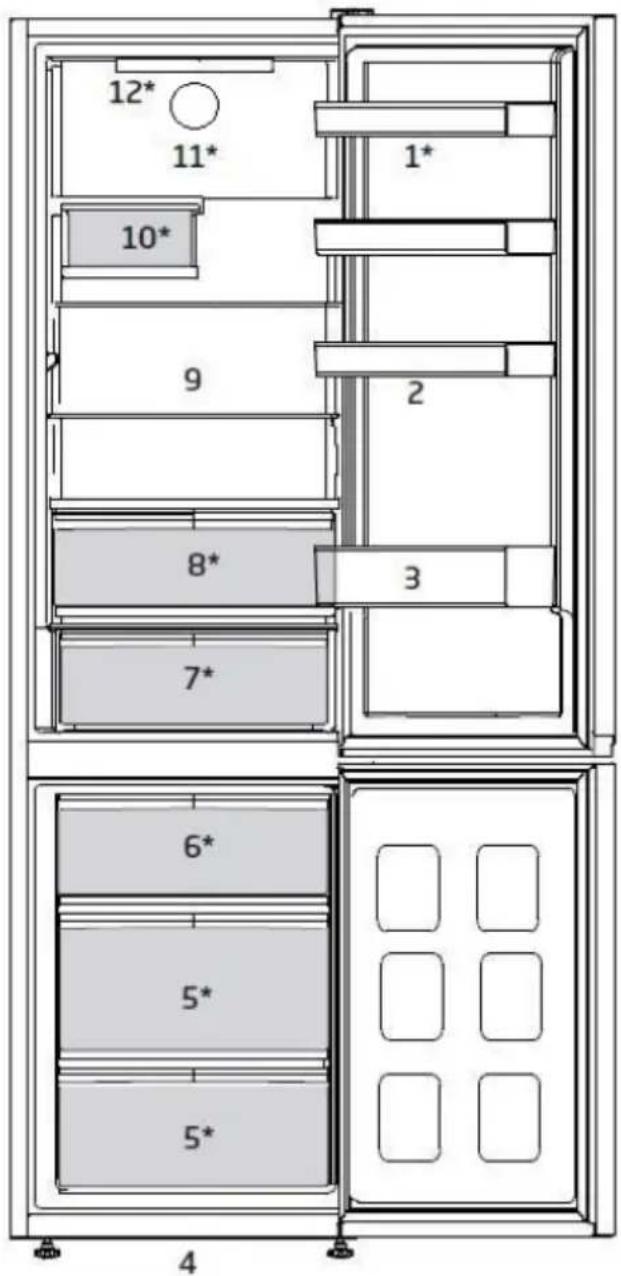BEKO B7RCNA407HG - Your Refrigerator - 1