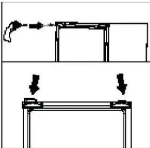 BEKO B7RCNA407HG - Kunststoffkeile anbringen - 1