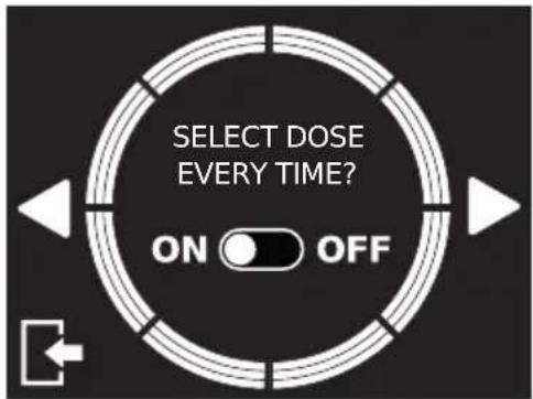 EUREKA Atlas 65 - SELECTION DOSE MODE - 1