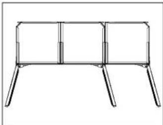 JENN-AIR JBWFNR18RX - Permissible 3-unit configurations: - 4