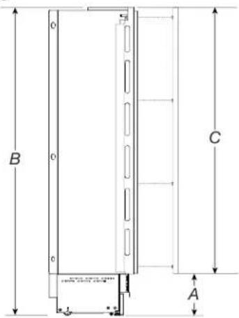 JENN-AIR JBWFNR18RX - Dimensiones - 1