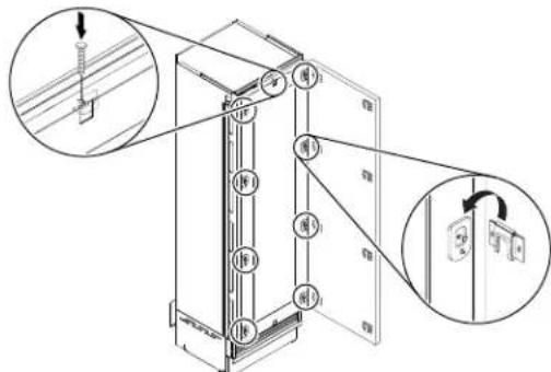 JENN-AIR JBWFNR18RX - Mount The Custom Wood Panel On The Door - 2