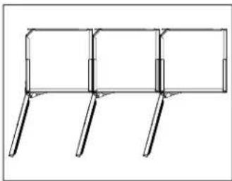 JENN-AIR JBWFNR18RX - Permissible 3-unit configurations: - 1