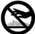 SCHEPPACH DP6000 - Erklärung der Symbole auf dem Gerät - 6