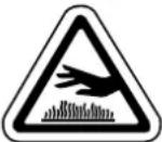 SCHEPPACH DP3100 - Explanation of the symbols on the equipment - 7