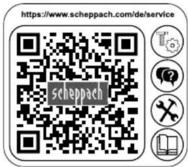 SCHEPPACH HBS30x - Für die Geltendmachung von Garantieansprüchen - innerhalb Deutschland - gilt folgendes: - 1