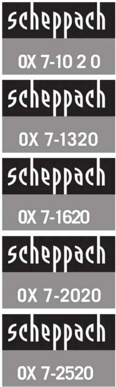 SCHEPPACH Ox 7-2520 - 1