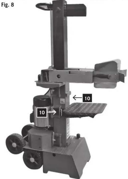 SCHEPPACH Ox 1-750 - Montera bordsskiva, Fig. 6 - 2