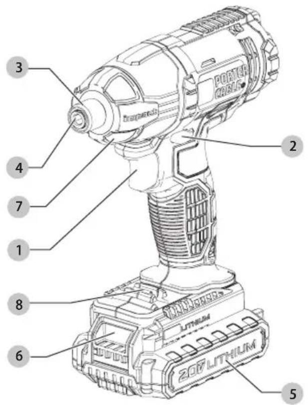 Porter-Cable PCCK619L8 - 1