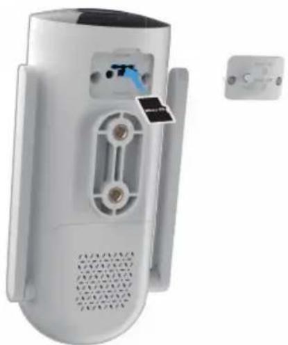 EZVIZ H5 4G - Installation de la carte microSD (facultatif) - 1