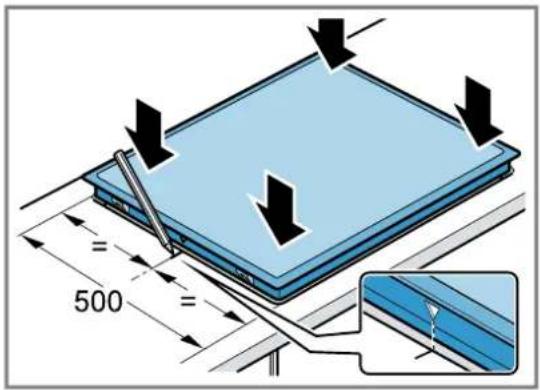 BOSCH EPH41SK1 - Kochfeld einsetzen - 2